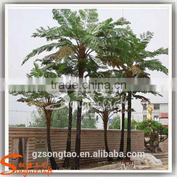 Outdoor Fiberglass Artificial Tree Decorative Artificial Palm Tree Wholesale photo-2