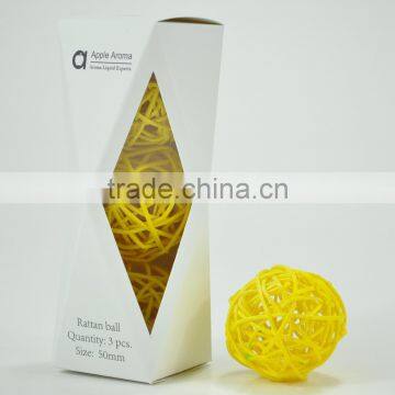 Fashion Fragrance Rattan Ball/ Scented Colorful Rattan Balls Wholesale