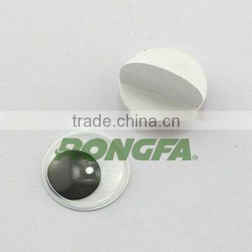 Eco-friendly 8mm Plastic Wiggle Eyes Craft Eyes Google Eyes With Sticker photo-2