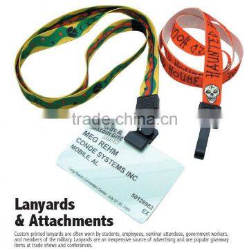 flat customize dye sublimation lanyard no minimum order