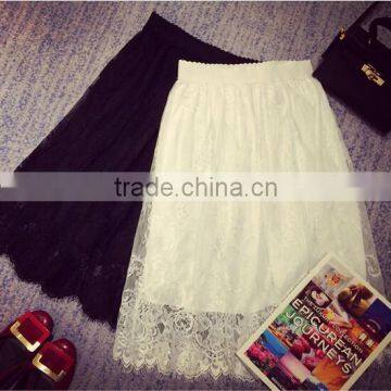 Midi lace skirts for ladies school girl's pictures of A-LINE SKIRT