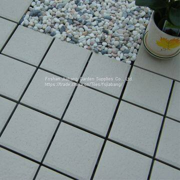 30x30cm Non Slip Roofing Glazed White Ceramic Interlocking Flooring Tile Design in Cheap Price by Chinese Manufacturing photo-3