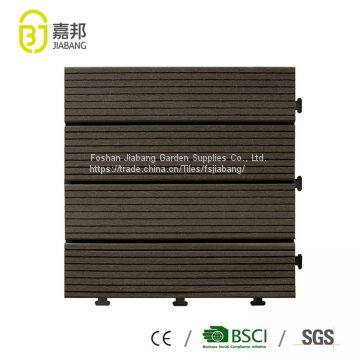 30x30cm Luxury WPC Wood Plastic Composite Vinyl Plank Decking Outdoor Flooring Tiles Low Prices for Swimming Pool photo-3