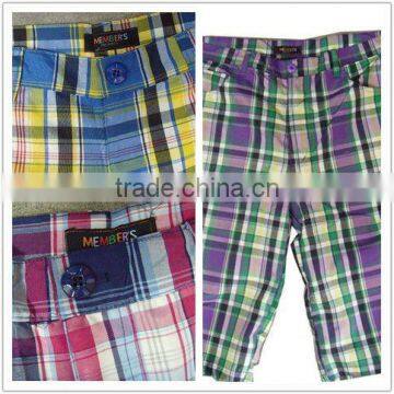 2012 Fashion Style Men Plaid Beach Shorts|board Shorts photo-4