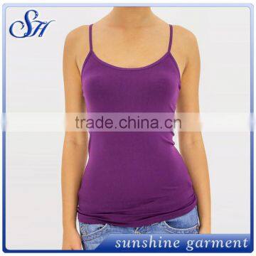 One piece camisole solid color camisole for women