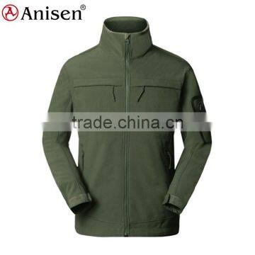 Hot Sale Zipper Collar Outdoor Men's Reversible Softshell Jacket photo-3