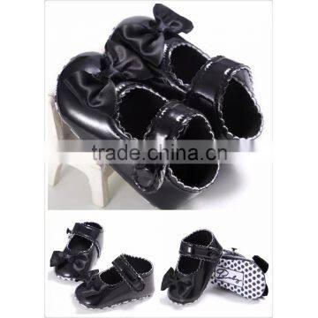 2017 Beauty Toddler Infant Dancing Shoe Bow Flash Princess Costume Kid Shoe photo-2