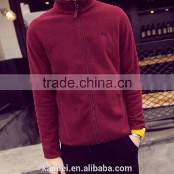 Good Quality Wholesale Customized Unisex Zipper Jacket Polar Fleece Winter Jacket 100% Polyester photo-4