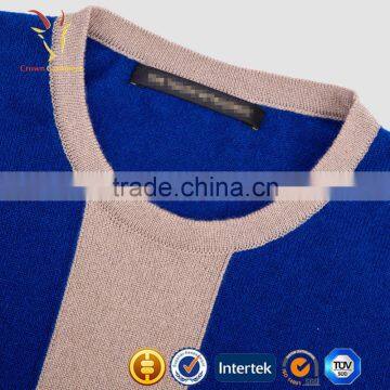 Handsome Mens Woolen Cheap Cashmere Thick Sweater photo-5