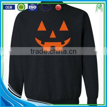 High Quality Orange and Black 100% Polyester Custom Halloween Printing t Shirt and Hoodies photo-5