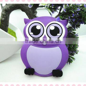 S80125A Silicone Small Owl Mini Cute Coin Purse Wallet Cute Eight Animal Sharp For women Purse