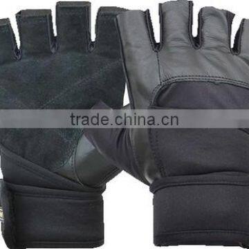 Valeo Ocelot Wrist Wrap Lifting Gloves Allstate Leather Weight Lifting Gloves