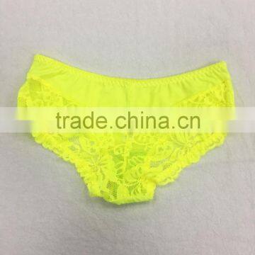 OEM Female Sexy Images Panti See Through Basic Lace Brief Direct Factory photo-2