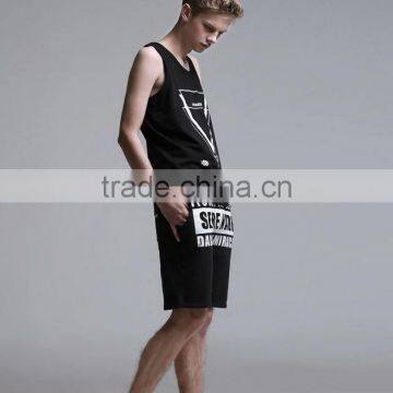 2015 High Quality Men's Vest Men's Tank Top for Sportswear Men's Singlet With Side Zipper photo-3