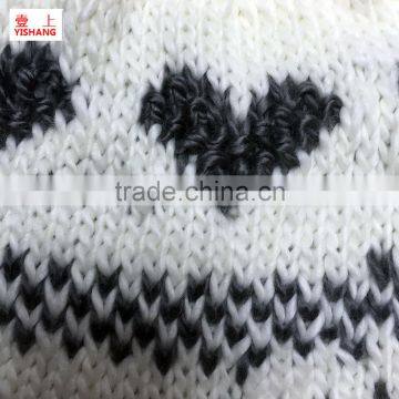 Lady Fashion Hat 100%Acrylic Love Jacquard Gift for Girlfriend photo-2