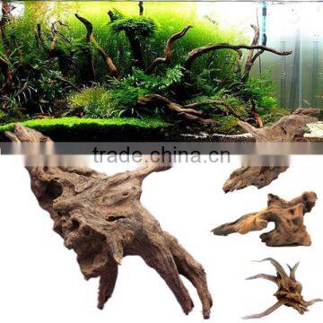 Driftwood Tree Root Stump Cuckoo Aquarium Decoration Fish Tank Underwater Decor Beautiful Artificial Plastic Plant photo-2