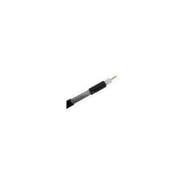 Quad Shield RG7 Coaxial Cable For Indoor CATV System, 0.12 X 96 Braid 75 Ohm Drop Cable