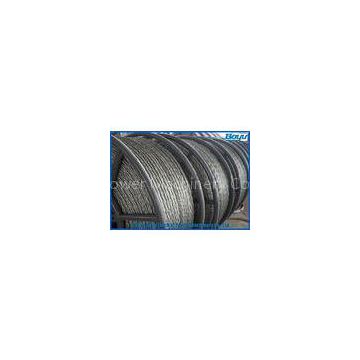 13mm Anti twisted Braided Steel Wire Rope Six Squares Twelve Strands transmission Line Stringing