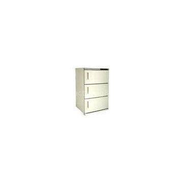 White Three Layer Sterilizing Cabinet for Hair salon , Fast heating speed