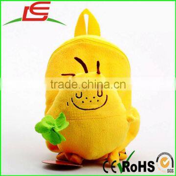 ICTI Super cute yellow plush food potato backpack