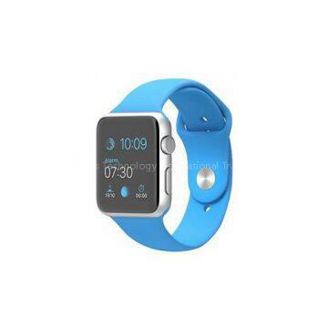 Apple Watch Sport 42mm Silver Aluminium Case Blue Sport Band (MJ3Q2LL/A) Sealed