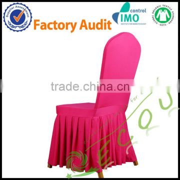 Wholesale customize spandex chair cover for hotel/wedding