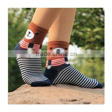 New Tip Top Promotion panda Multi-Color Princess Gothic Cotton Chain Tied Cute Happy Bear Women Socks