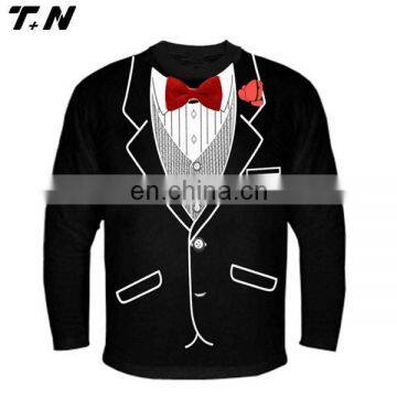 Wholesale Cheap Long Sleeves Printed Sublimation t Shirts T-shirt Printing