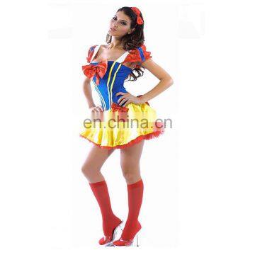 Sexy Snow White Princess Costume Adult Women Halloween Fancy Dress