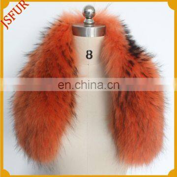 Wholesale Made In China Coat Fur Collar Raccoon Fur Trim Scarf