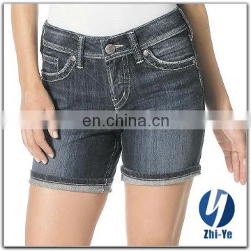 new design summer women cheap high waist shorts