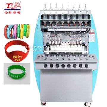 dongguan pvc injection keychain dispensing making machine