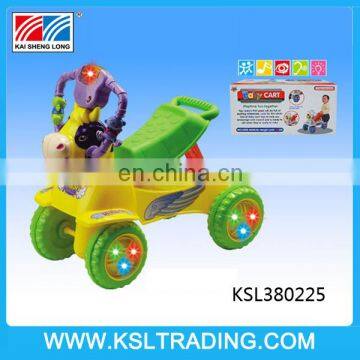 Hot selling wheel big baby walker with music and light