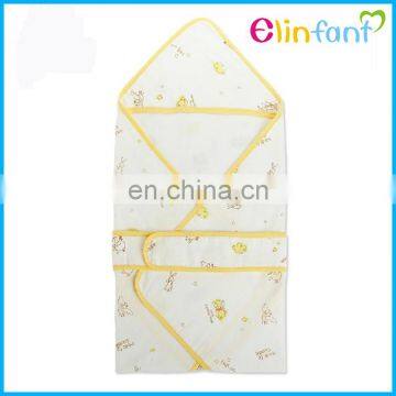 Elinfant soft washed cotton gauze baby quilt wholesale