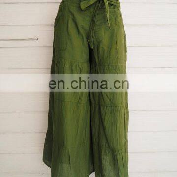 Wholesales Saloo Gypsy Pants, Green Color Pants.