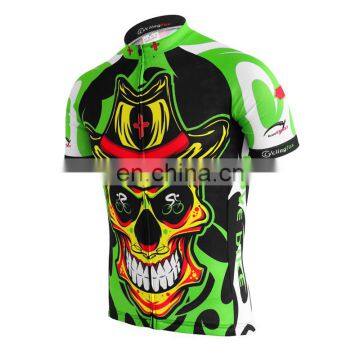 Wholesale Sublimation Printed Mesh Bonded Custom Cycling Clothing