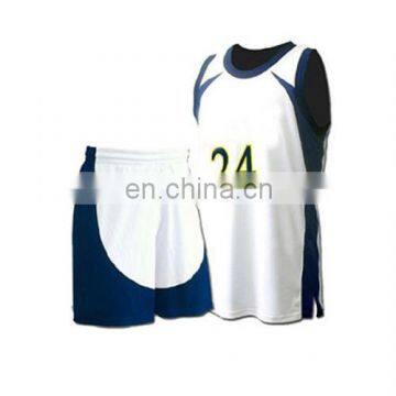 Custom 100% Polyester Plain Basketball Uniforms for Men