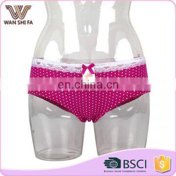 Comfortable cute style good quality nylon breathable hot lady panties