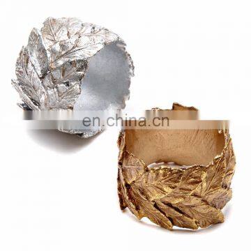 LEAF CUFF NAPKIN RING FOR WHOLESALE