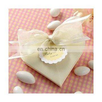 Embossed Heart Favor Boxes