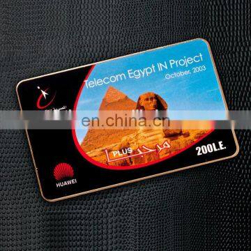 Cheap price anodized aluminium business cards with high class