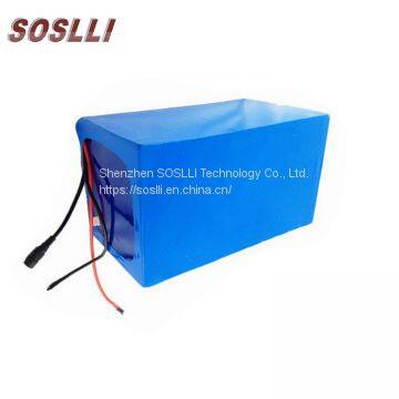 SOSLLI lithium ion battery 10S5P 36v 10ah electric bicycle lithium battery PACK