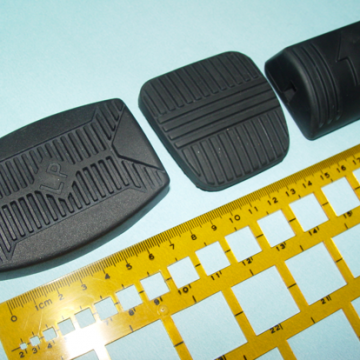 Brake pedal rubber pad replacement injection molded brake pedal or clutch pedal covers China Manufacturer