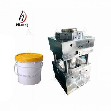 plastic paint bucket mold making taizhou mould factory