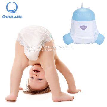 Soft Non-woven disposable high absorption quality baby diapers