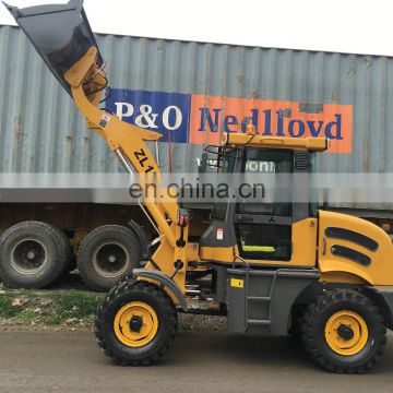 1.2T hydraulic mini wheel loader ZL12F with Snow Blade