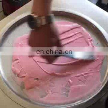 Thailand Commercial Fried Ice Cream Roll/ Ice Whipping Machine/ Ice Cream Cold Plate