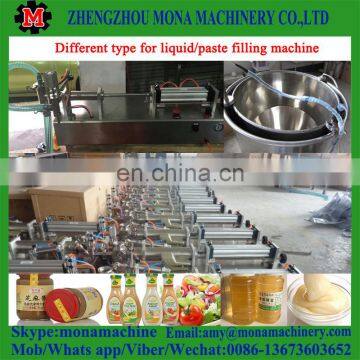 Professional Supplier Semi Automatic Pneumatic Bottle Sauce Stir Paste Filling Machine photo-4