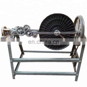 Low price straw rope weaving machine jute and grass rope making machine