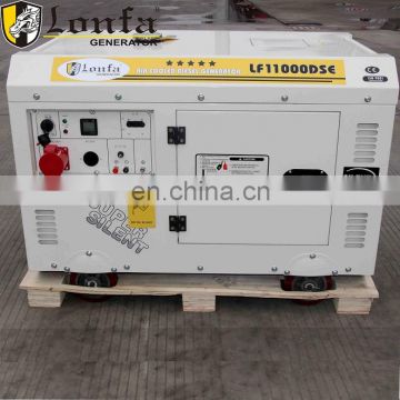 silent canopy type China 10kw diesel generator price